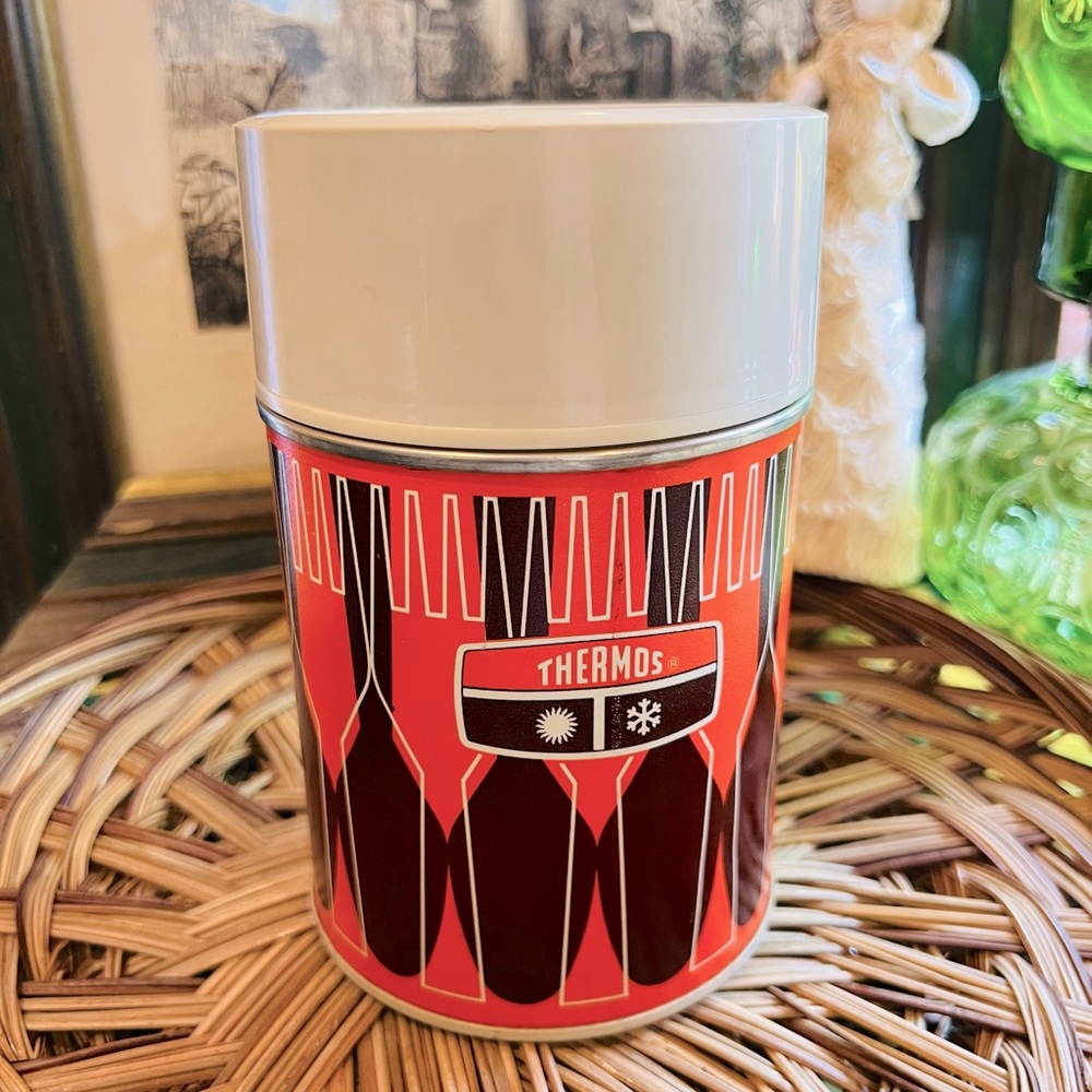 Vintage 1971 King-Seeley Thermos Co. Bottle No. 7063 10 oz. Size Cup Hot/Cold